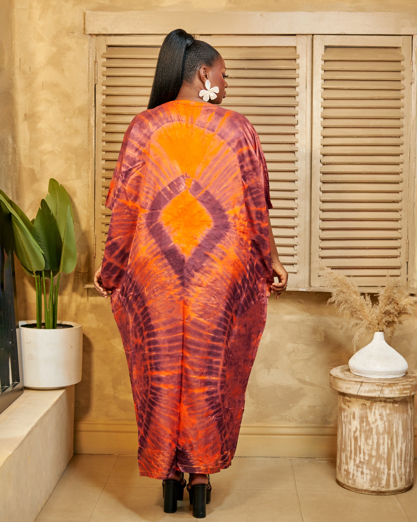 Olori Adirè (Tie & Dye) Maxi Dress