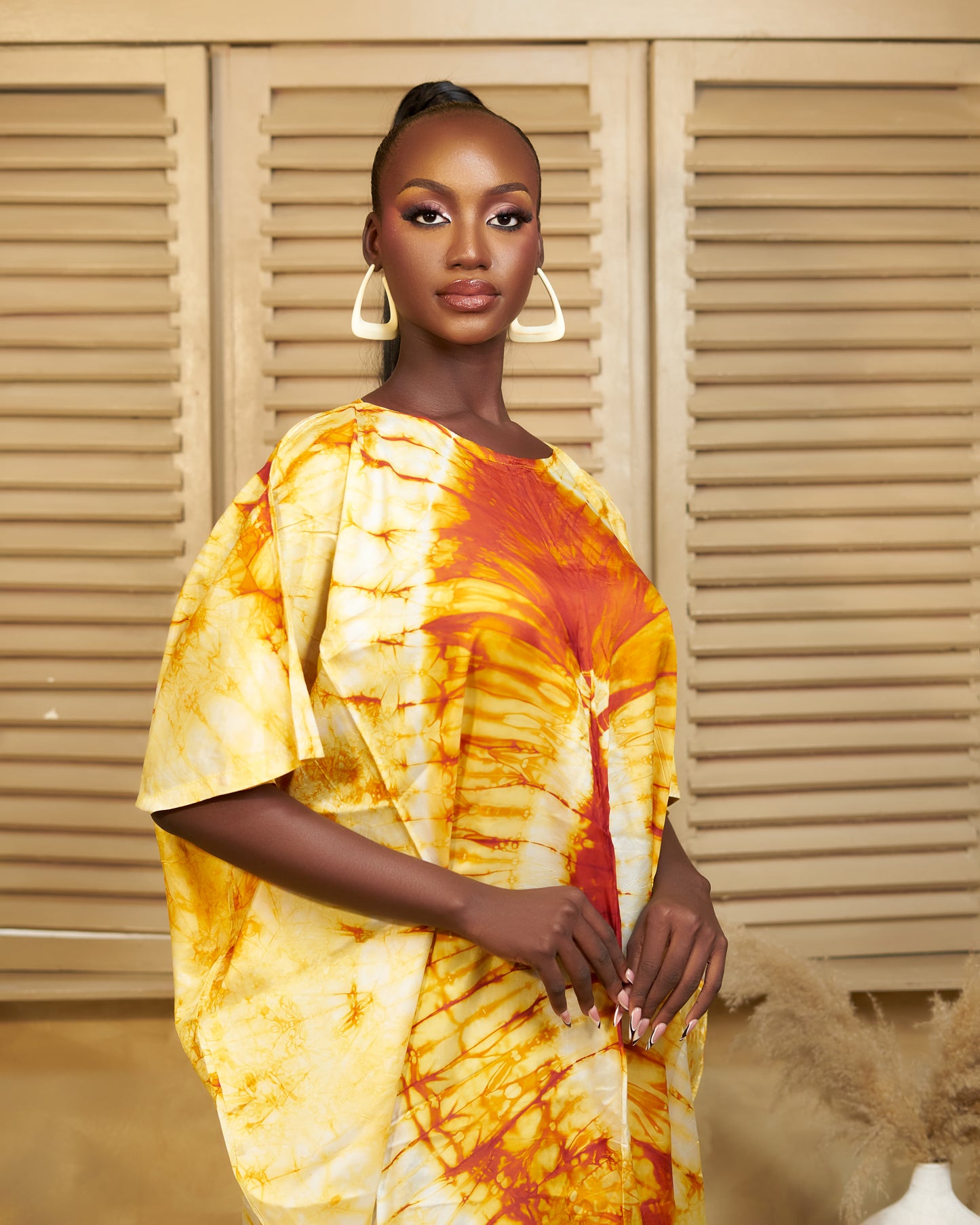 Olori Adirè (Tie & Dye) Maxi Dress