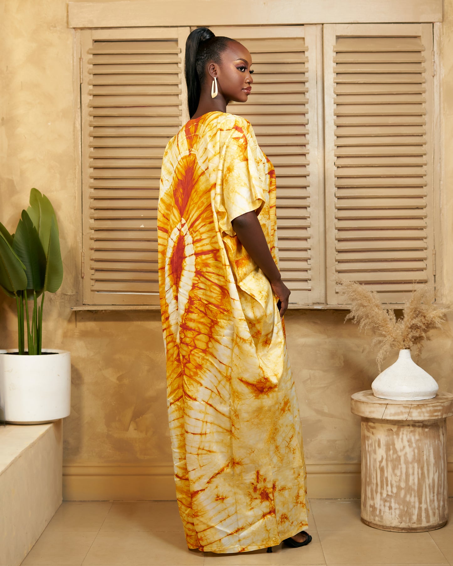 Olori Adirè (Tie & Dye) Maxi Dress
